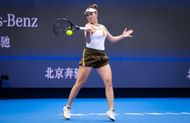 Linda Noskova at the China Open 2025. (Photo: Getty)